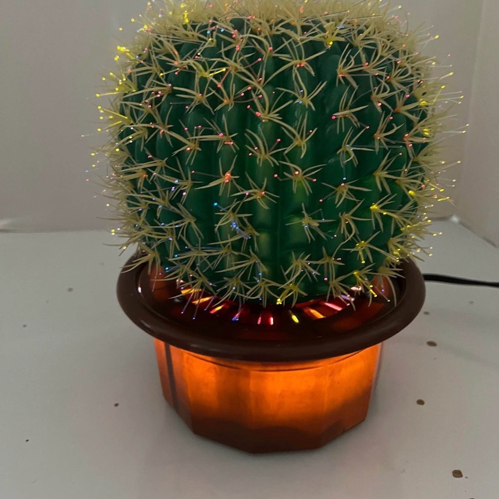 LED Light-Up Cactus Decor - Picture 3 of 4